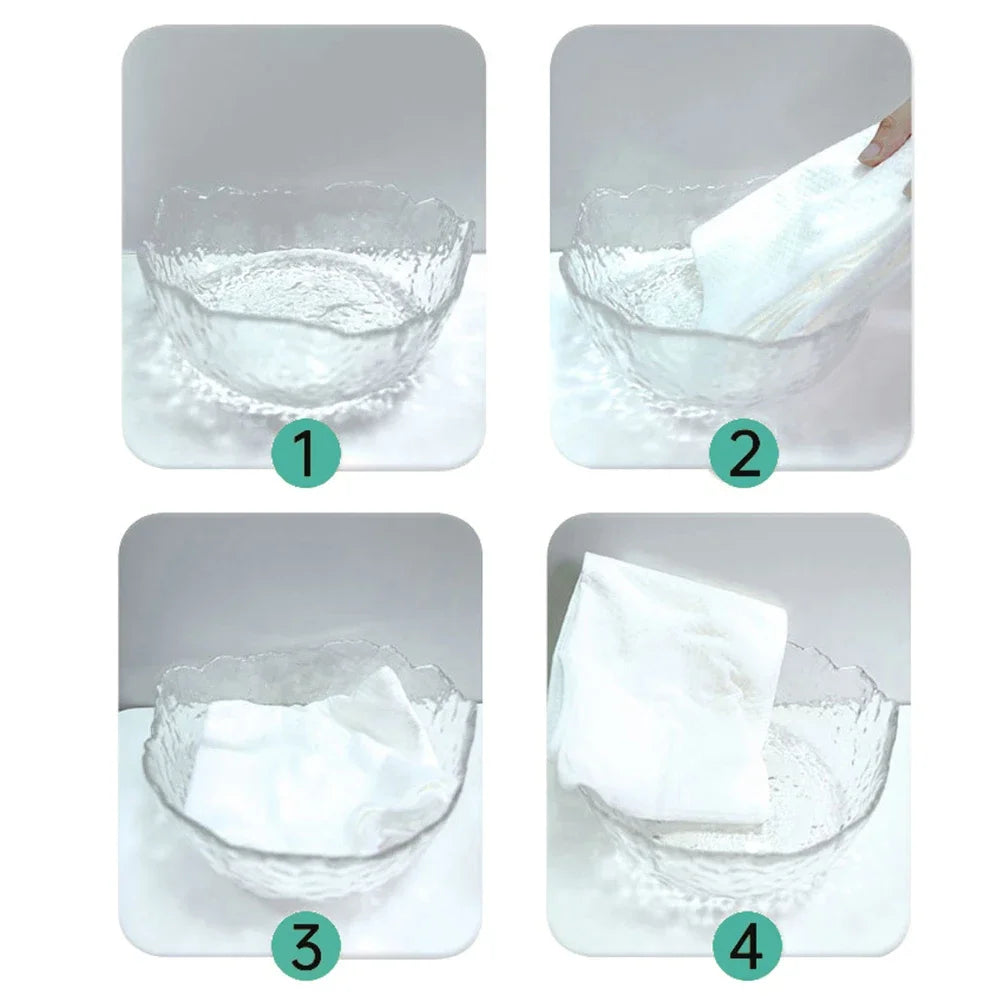 Disposable Pet Bath Towel Individually Packaged Clean Hygienic Disposable Thickened Cotton for Dog Cat Pet Supplies