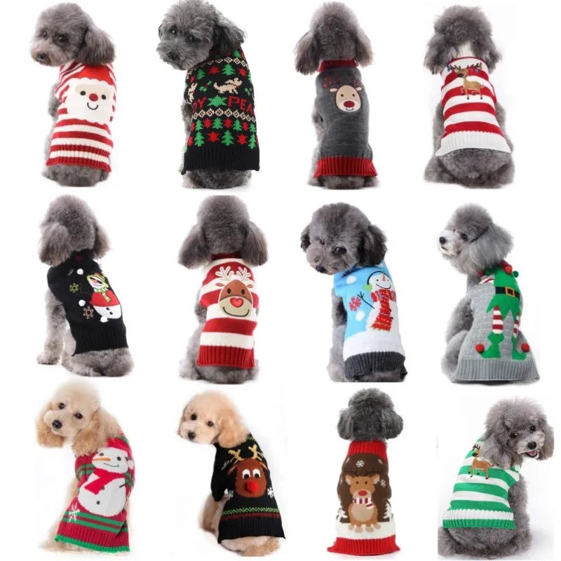 Christmas Warm Clothes for Dogs