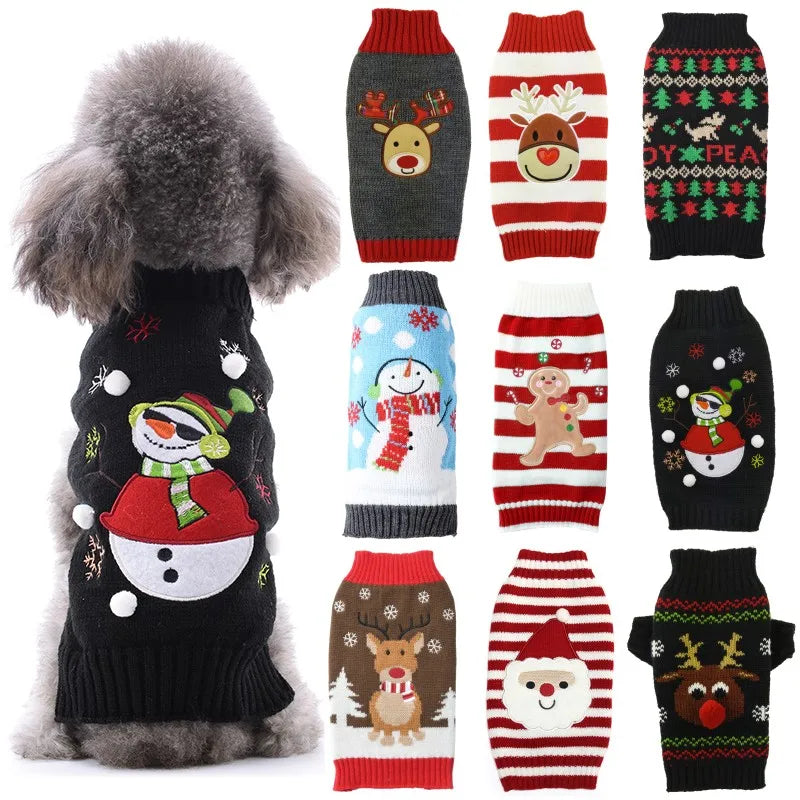 Christmas Warm Clothes for Dogs