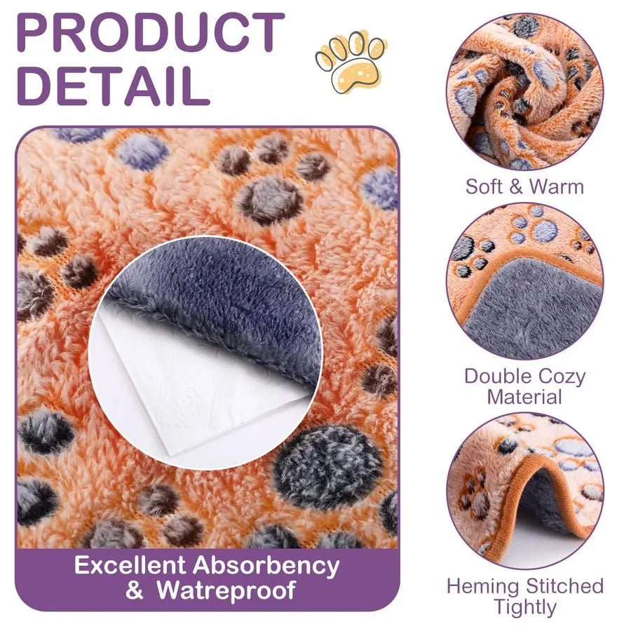 4pcs Waterproof Dog/Cat Soft Sleeping Pads