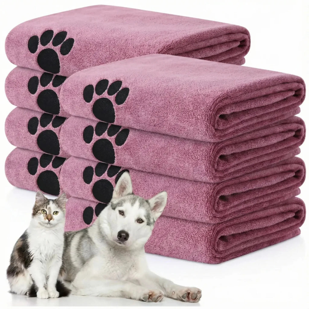Extra Large Pet Bath Towel Super Absorbent
