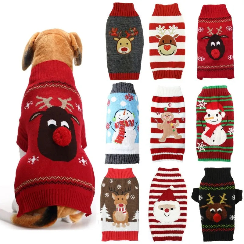 Christmas Warm Clothes for Dogs
